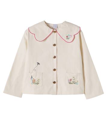 Embroidered cotton jacket | Pepa London