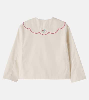 Embroidered cotton jacket | Pepa London