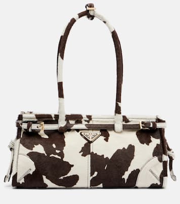 Sac Prada Bonnie Medium en cuir façon poulain | Prada