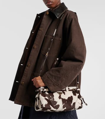 Sac Prada Bonnie Medium en cuir façon poulain | Prada