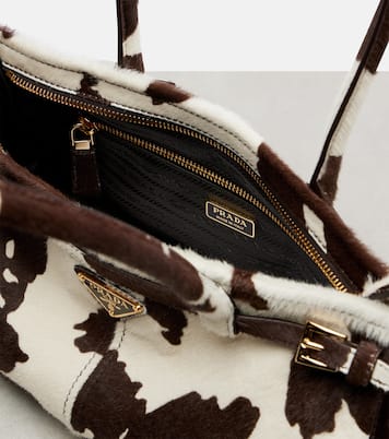 Sac Prada Bonnie Medium en cuir façon poulain | Prada