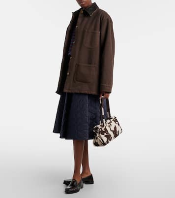 Sac Prada Bonnie Medium en cuir façon poulain | Prada