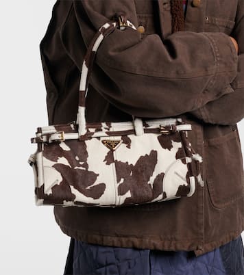 Sac Prada Bonnie Medium en cuir façon poulain | Prada