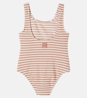 Bianco striped swimsuit | Liewood