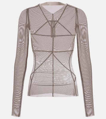 Temple 시어 튤 탑 | Rick Owens