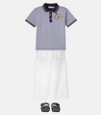 x Porsche Edric cotton polo shirt | Bonpoint