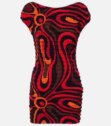 Vestido corto Marmo fruncido | Pucci