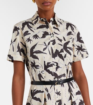 Abito chemisier Kiera in misto cotone | Altuzarra