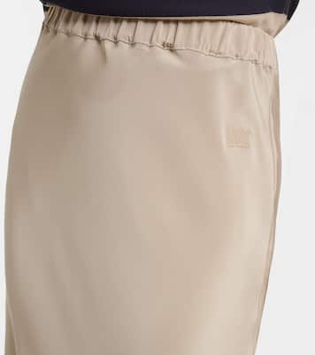 Silk satin slip skirt | Max Mara
