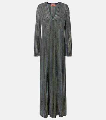 Striped lamé gown | Missoni