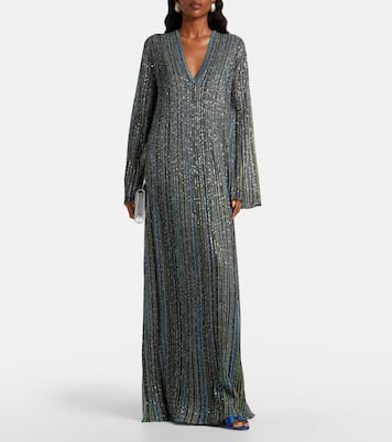 Striped lamé gown | Missoni