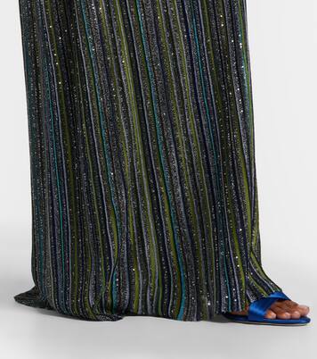 Striped lamé gown | Missoni