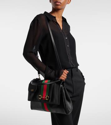 Paparazzo Medium leather tote bag | Gucci