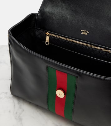 Paparazzo Medium leather tote bag | Gucci