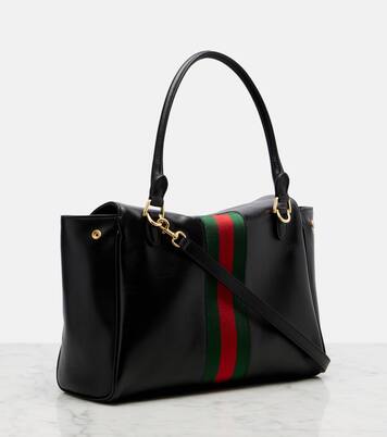 Paparazzo Medium leather tote bag | Gucci