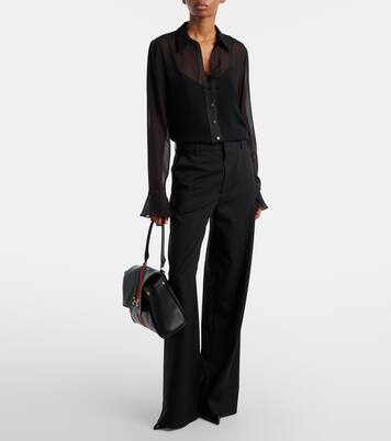 Paparazzo Medium leather tote bag | Gucci