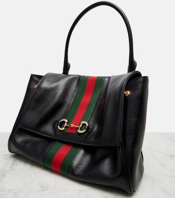 Paparazzo Medium leather tote bag | Gucci