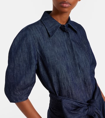 Hemd Sansi aus Denim | Gabriela Hearst