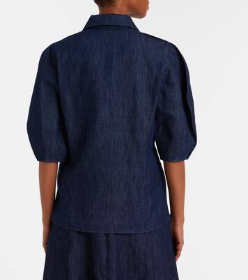 Hemd Sansi aus Denim | Gabriela Hearst