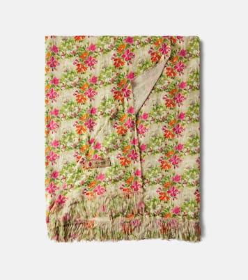 Tormento floral linen tablecloth | The House of Lyria