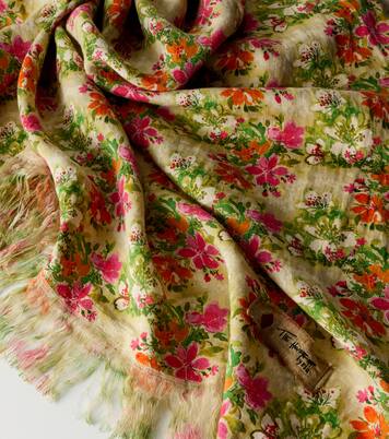 Tormento floral linen tablecloth | The House of Lyria