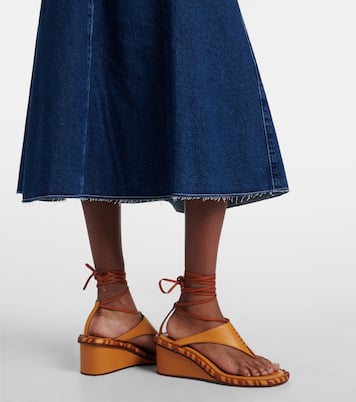 Robe en denim à appliqués | Farm Rio