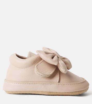 Baby Schuhe Mileau aus Metallic-Leder | Donsje