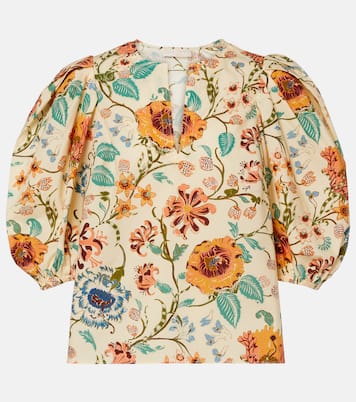 Top Florielle en coton floral | Ulla Johnson