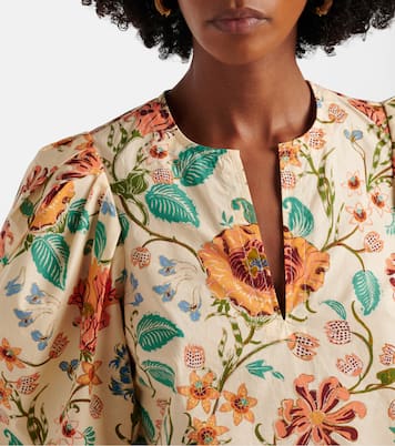 Top Florielle en coton floral | Ulla Johnson