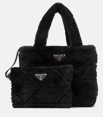 Tote Bag aus Shearling | Prada