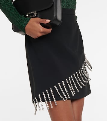 Verzierter High-Rise-Minirock | Christopher Kane