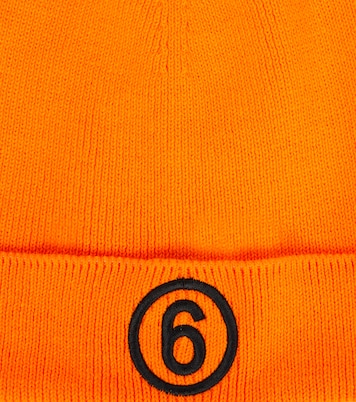 Logo cotton beanie | MM6 Maison Margiela Kids
