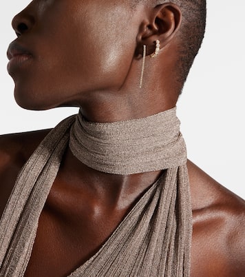 Ohrringe River aus 18kt Gelbgold mit Diamanten | Sophie Bille Brahe