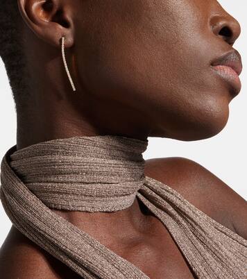 Ohrringe River aus 18kt Gelbgold mit Diamanten | Sophie Bille Brahe