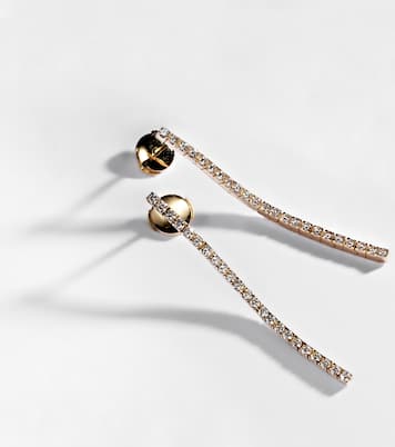 Ohrringe River aus 18kt Gelbgold mit Diamanten | Sophie Bille Brahe