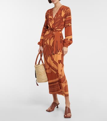 Silk crêpe de chine maxi dress | Johanna Ortiz