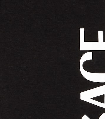 Legging en coton mélangé à logo | Versace Kids