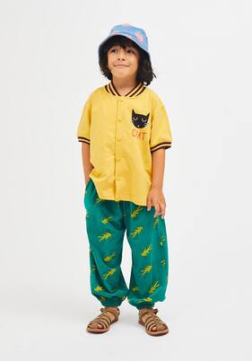 Chat cotton bowling shirt | Jellymallow