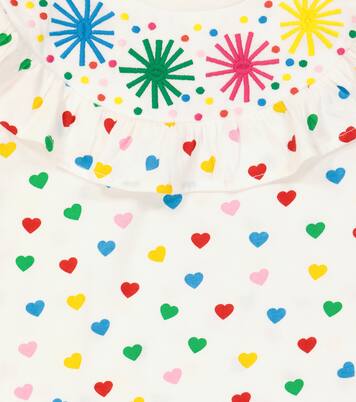 Printed cotton jersey T-shirt | Stella McCartney Kids