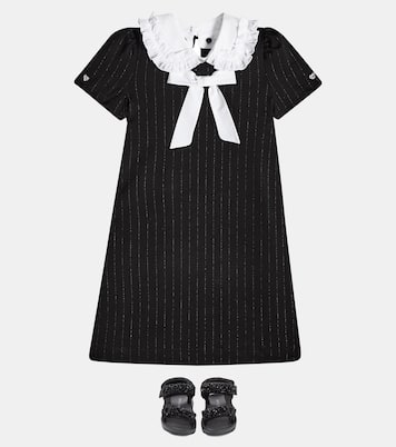 Katy striped jersey dress | Monnalisa