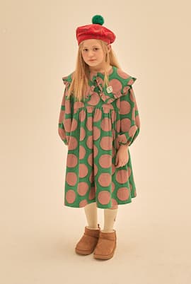 Polka-dot cotton dress | Jellymallow