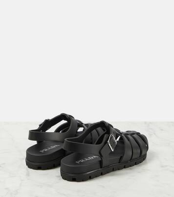 로고 피셔맨 샌들 | Prada