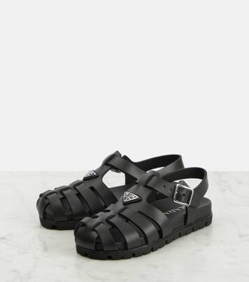 로고 피셔맨 샌들 | Prada