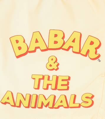 Puppy printed swim shorts | The Animals Observatory