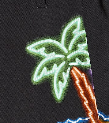 Printed cotton jersey sweatpants | Palm Angels Kids