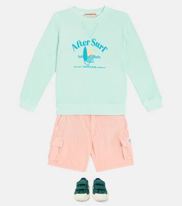 Short cargo en coton et lin | Scotch & Soda Kids