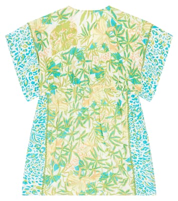 Cafetan Amaya à fleurs | Poupette St Barth Kids