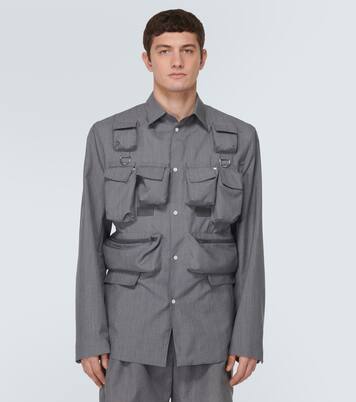 Wool and mohair shirt | Prada