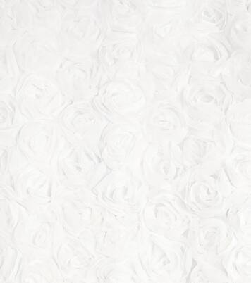 Floral-appliqué tulle top | Caroline Bosmans