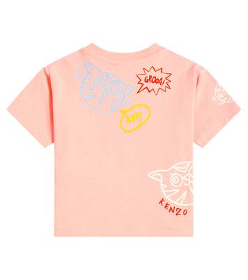 Baby printed cotton-blend T-shirt | Kenzo Kids